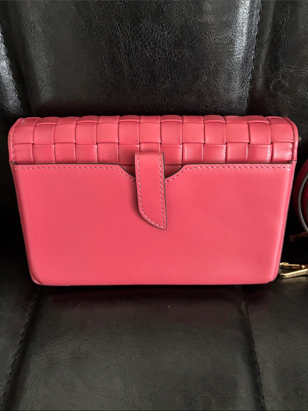 Michael Kors Pink Convertible Crossbody Wallet - Picture 6 of 8